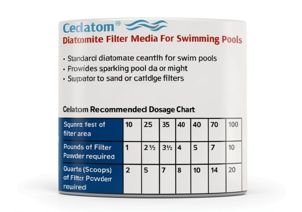 EasyGo Celatom Diatomaceous Earth DE Pool Filter Aid - 25 Lbs for-1