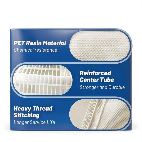 POOLPURE FS-2002 24 Sq.Ft DE Grid Pool Filter Set Compatible with-5
